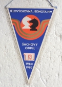 Zobrazit detail zboží: TJ Hutní Montáže Ostrava šachový oddíl 1980 - 1983 / Vítkovice Hutní Montáže k.p. Ostrava 1953 - 1983 (RETRO Sportovní)