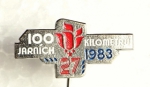 Zobrazit detail zboží: Turistický : 100 jarních kilometrů 1983 (27) (Odznaky Retro)