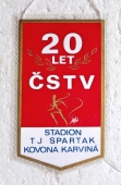 IV.Tělovýchovné a Branné hry Stavbařské Mládeže Severomoravského Kraje IX.ROH květen 1977 / 20 let SČSP STADION TJ SPARTAK Kovona Karviná