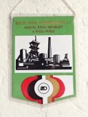Nositel Bronzové Pakety Vzorné TJ Důl Doubrava Orlová, založeno 1929 / OKR Důl Doubrava