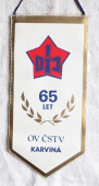 Těrlicko,  XIII. Sraz Turistů SmK 5.-7. září 1986,TJ SPARTAK Kovona-Karviná / FO TJ  65 let OV ČSTV Karviná