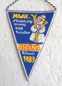 Zobrazit detail zboží: XVII. Slovenský zimný zraz turistov Dobšiná 1983 / ČSTV Rožňava 1948 - 1983 (RETRO Sportovní)