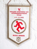 Zobrazit detail zboží: V. Krajské Sportovní Hry Severomoravského Kraje 4.7.-7.7.1983 OÚSS Opava (RETRO Sportovní)