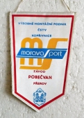 Zobrazit detail zboží: Moravia Sport výrobně Montážní Podnik ČSTV Kopřivnice, závod Pobečvan Přerov (RETRO Podnikové)