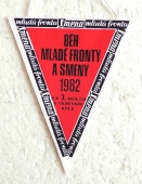 Zobrazit detail zboží: Za 3. místo v okresním kole Běh Mladé Fronty a Smeny 1982 (RETRO Sportovní)