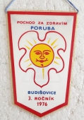 Moravské Chemické Závody národní podnik nositel řádu práce Ostrava / Pochod za zdravím Poruba Budišovice 3. ročník 1976