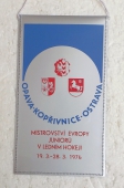 ME 76 v hokeji ČSSR / Mistrovství Evropy juniorů v ledním hokeji 19.3.-28.3.1976
