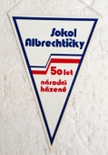 Zobrazit detail zboží: SOKOL Albrechtičky - 50 let národní házené, Čechy, Morava 9.5.1972 (RETRO Sportovní)
