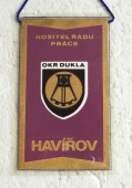 Zobrazit detail zboží: OKR - Důl Dukla Havířov, nositel Řád práce (RETRO Hornické)