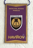 Zobrazit detail zboží: OKR - Důl Dukla Havířov, nositel Řád práce (RETRO Hornické)