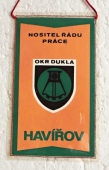 Zobrazit detail zboží: OKR - Důl Dukla Havířov, nositel Řád práce (RETRO Hornické)