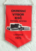 Zobrazit detail zboží: Okresní Výbor KSČ Frýdek-Místek listopad 1975 (RETRO Politické)