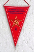 Zobrazit detail zboží: 60. výročí založení  Komunistické Strany Československa 1921 - 1981 / Městský Výbor Svazu Československo Sovětského Přátelství SČSP Ostrava (RETRO Politické)