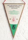 Mládežnický kolektiv BSP - KRB Viktora Pavlase vytěžil pl. soupravou 100 000 tun uhlí v roce 1975 / OKR-Důl Vítězný Únor národní podnik Ostrava XV.Sjezd KSČ