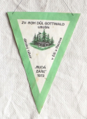 Dětský Tábor  Rudá Záře v Eši u Pacova ZV- ROH Důl Gottwald Libušín 1973