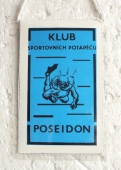 Zobrazit detail zboží: Klub Sportovních Potápěčů POSEIDON / ZO Svazarmu Třinecké Železárny VŘSR, podnik Socialistické Práce Třinec (RETRO Sportovní)