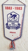 Zobrazit detail zboží: 100 let Organizované Cyklistiky v ČSSR Praha 1883 - 1983 / XII. ročník Mezinárodního cyklistického závodu LIDICE 83 Pohár deníku Svoboda, Kladno-Lidice (RETRO Sportovní)