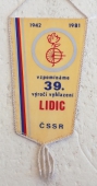 X. ročník cyklisitického závodu Lidice 81 Kladno 1971 - 1981 / Vzpomínáme 39. výročí vyhlazení Lidic ČSSR 1942 - 1981