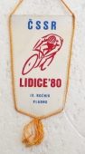 Zobrazit detail zboží: IX. ročník Mezinárodní cyklistické závody Lidice Pohár svobody 1980 Kladno ČSSR / Vzpomínáme 38. výročí vyhlazení Lidic 1942 - 1980 (RETRO Sportovní)