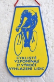 Zobrazit detail zboží: Mezinárodní cyklistický  závod Pohár Svobody Lidice 79 / Cyklisté vzpomínají 37 výročí vyhlazení Lidic (RETRO Sportovní)