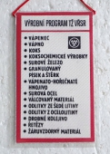 Třinecké železárny VŘSR - Podnik Socialistické práce / Výrobní program TŽ VŘSR