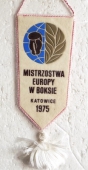 Zobrazit detail zboží: Mistrzostwa Europy w Boksie Katowice 1975 Polska (RETRO Sportovní)
