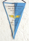 Zobrazit detail zboží: 35 let  TJ LOKOMOTIVA Vršovice oddíl stolního tenisu 1940 - 1975 / 50 let ČSST 1925  - 1975 (RETRO Sportovní)
