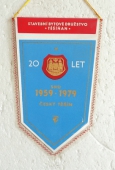 Zobrazit detail zboží: 20 let  Stavební Bytové Družstvo Těšíňan Český Těšín 1959 - 1979 (RETRO Podnikové)
