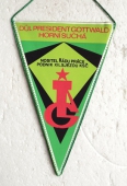 Zobrazit detail zboží: Důl President Gottwald Horní Suchá , nositel Řádu Práce, podnik XII. Sjezdu KSČ (RETRO Hornické)
