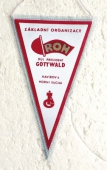 Zobrazit detail zboží: Základní Organizace ROH Důl President Gottwald Havířov 6 Horní-Suchá (RETRO Hornické)