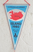 Zobrazit detail zboží: Horolezecká Expedice ISLAND 1980 OKR Důl Pres. Gottwald Havířov SSM Czechoslovakia (RETRO Sportovní)