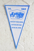Venuje TJ LOKOMOTIVA Čadca Slovenský Svaz Turistov Turistický Oddiel / 30. SNP  Nočný prechod Javorníkmi 13/14.VII. 1974