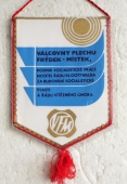 Valcíř Závodní Noviny pracujících Válcoven Plechu n.p.Frýdek-Místek / VP F.Místek, Podnik Socialistické práce,nositel Řádu Kl.Gottwalda za Budování Socialistické vlasti a Řádu Vítězného Února