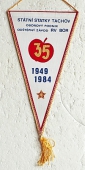 35 let.  Socialistické Zemědělství Státní Statek Bor,  1949 - 1984