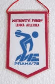 Zobrazit detail zboží: Mistrovství Evropy ,lehká atletika Praha 78 (RETRO Sportovní)