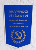 Lidové Milice - 25. Výročí pracujícího lidu a vzniku Lidových Milicí 1948 - 1973