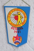 Zobrazit detail zboží: Celostátní Přebor Federální Ministerstvo Vnitra ve  Sportovní střelbě ze služebních zbraní Ostrava 1981, TJ Rudá Hvězda / K.P. Důl Vítězný Únor Ostrava (RETRO SNB+ČSLA+PO+OSH)