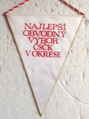 Zobrazit detail zboží: Najlepší Obvodný Výbor ČSČK v Okrese (RETRO Politické)