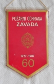 Zobrazit detail zboží: 60 let.  Požární Ochrany Závada 1927 - 1987 (RETRO SNB+ČSLA+PO+OSH)