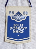 Zobrazit detail zboží: 30 let Dopravy NHKG 1951 - 1981 / SSM ČSSR CZO SSM Doprava NHKG (- kolejová )
