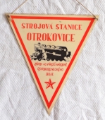 Zobrazit detail zboží: Strojová Stanice Otrokovice, závod 40. výročí osvobozeneckého boje ČSD (RETRO Doprava)