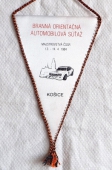 Zobrazit detail zboží: Branná Orientačná Automobilová Súťaž  Majstrovstvá ČSSR 13-14.4.1984 Košice / ZO Zväzarmu VSŽ Košice AMK (RETRO Doprava)