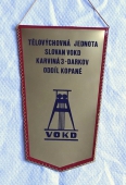Zobrazit detail zboží: TJ SLOVAN VOKD oddíl kopané, Karviná 3 - Darkov VOKD / 40. výročí SK Lázně Darkov 1934 - 1974 (RETRO Sportovní)