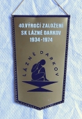 TJ SLOVAN VOKD oddíl kopané, Karviná 3 - Darkov VOKD / 40. výročí SK Lázně Darkov 1934 - 1974