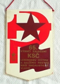 Zobrazit detail zboží: 65.Výročí založení KSČ, Leninskou cestou k dalšímu rozvoji naší socialistické vlasti,XVII.Sjezd KSČ / OPOS Karviná (RETRO Politické)