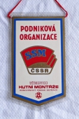 Zobrazit detail zboží: Podniková organizace SSM ČSSR Vítkovice Hutní Montáže k.p. Ostrava / IV. Sjezd SSM 1987 (RETRO Politické)