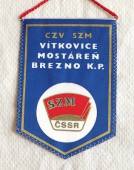 Zobrazit detail zboží: CZV SZM Vítkovice Mostáreň Brezno k.p. SZM ČSSR (RETRO Politické)