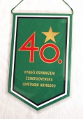 Zobrazit detail zboží: 40. výročí Osvobození Československa Sovětskou Armádou / Koncernový podnik Ostravskokarvinské Koksovny Ostrava OKK (RETRO Politické)