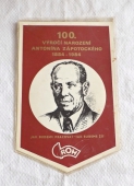 Zobrazit detail zboží: 100 výročí narození Antonína Zápotockého 1884 - 1984- Jak budeme pracovat - Tak budeme žít ROH / Vítkovice HM Ostrava (RETRO Politické)