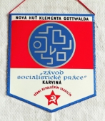 Zobrazit detail zboží: Závod Socialistické Práce Karviná NHKG 1918 - 1978 (RETRO Politické)